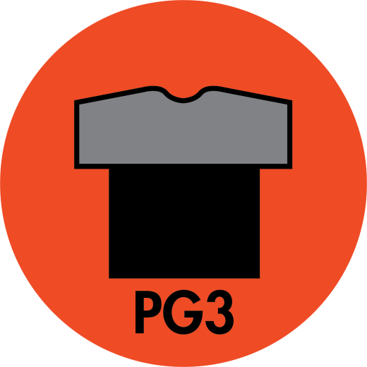 PG3 PISTON SEAL (HYTREL 55D + NBR)