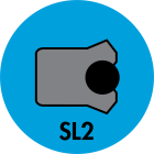 LOADED (B-LIP) U-CUP (AU/P95U + NBR) - SL2-12500750-125B-NP95U Image 1